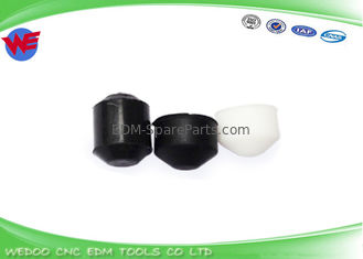 White / Black EDM Wear Parts Karet Seal Dia 0.1 - 3.0mm Untuk Mesin Pengeboran