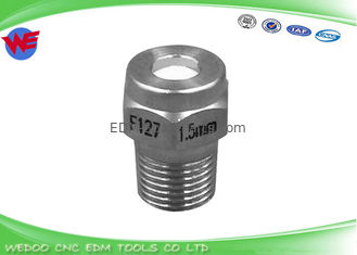 A97L-0201-0490#80 Fanuc EDM Parts ID=1.5mm Jet Nozzle Untuk Edm Seat F127