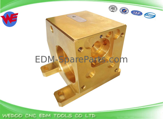 X191A803G52 DEL8800 Kuningan Lower Roller Block MV Mitsubishi EDM Die Guide Holder