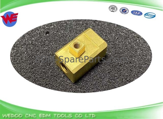200641088 200.641.088 Charmilles Brass Cut Contact Support EDM Parts 24*15*15