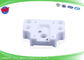 EDM Ceramic Isolator Plate Sodick Parts 80x50x13mmT Untuk AQ327 AQ537 AQ550 AQ560