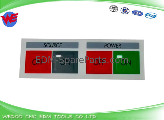 Cover Sheet Untuk keyboard Sodick A30R VZ400 AQ327l AQ535 AQ750 A320d A280l A320d