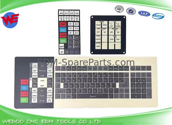 Cover Sheet Untuk keyboard Sodick A30R VZ400 AQ327l AQ535 AQ750 A320d A280l A320d