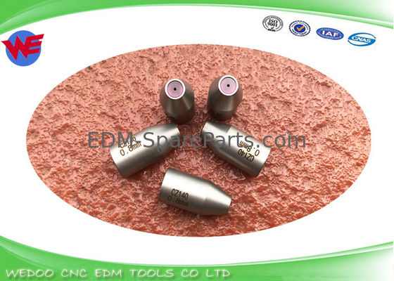 Dia 0.3mm - 3.0mm EDM Ruby Drill Guide CZ140 panduan pengeboran super Ukuran 12 * 25mmL