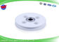 S462 3055162 Sodick EDM Suku Cadang Stainless + Ceramic Pulley AG360 8mm OD