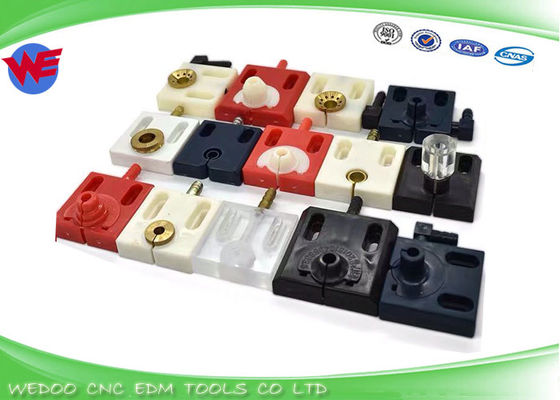Nozzle hitam transparan 50*50mm 55*55mm 60*60mm Bagian mesin EDM
