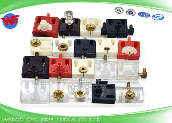 Nozzle hitam transparan 50*50mm 55*55mm 60*60mm Bagian mesin EDM