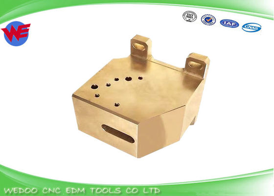 X191A803G52 DEL8800 Kuningan Lower Roller Block MV Mitsubishi EDM Die Guide Holder