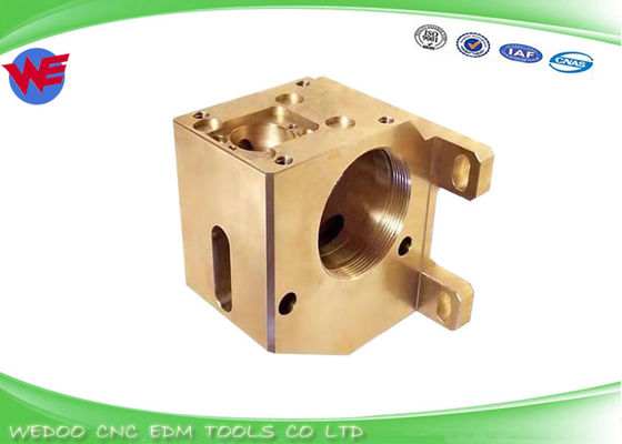 X191A803G52 DEL8800 Kuningan Lower Roller Block MV Mitsubishi EDM Die Guide Holder