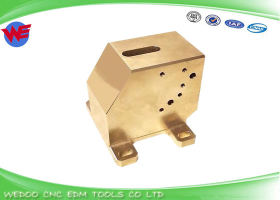 X191A803G52 DEL8800 Kuningan Lower Roller Block MV Mitsubishi EDM Die Guide Holder